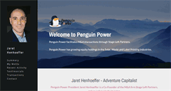 Desktop Screenshot of penguinpower.ca